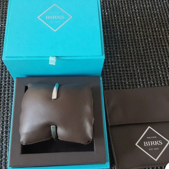 Birks Rock & Pearl Sterling Silver Bracelet - Picture 3 of 7